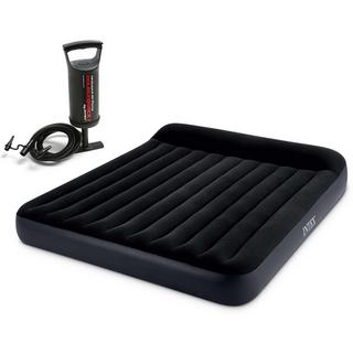 B2X Aufblasbare Matratze 203x183x25 cm mit Kolbenpumpe  