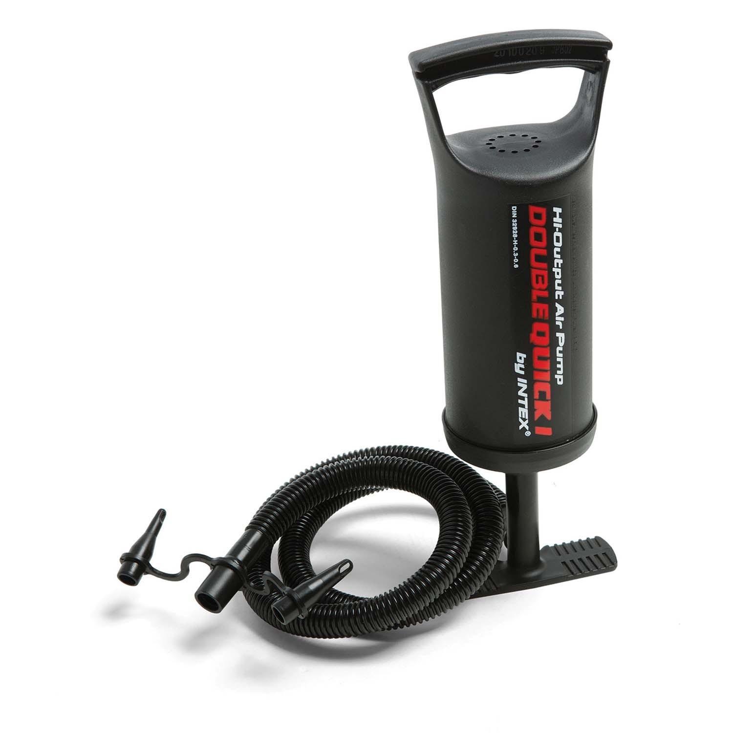 B2X Aufblasbare Matratze 203x183x25 cm mit Kolbenpumpe  