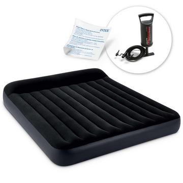 Materasso gonfiabile 203x183x25 cm con pompa a pistoni INTEX 64144