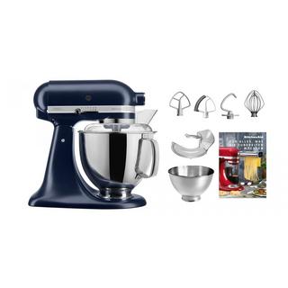 KitchenAid Artisan KSM200 Swiss Edition Tintenblau - Küchenmaschine  4,8 Liter - wird ohne Schweizer Stecker geliefert  