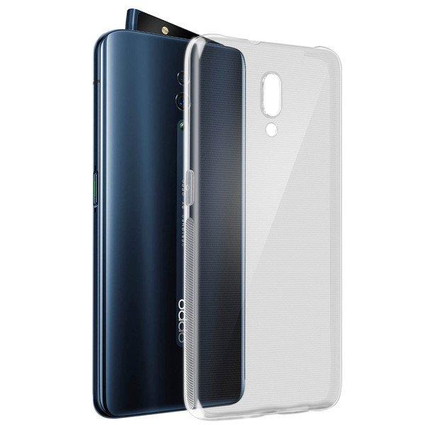 Avizar  Coque Oppo Reno Silicone Transparent 