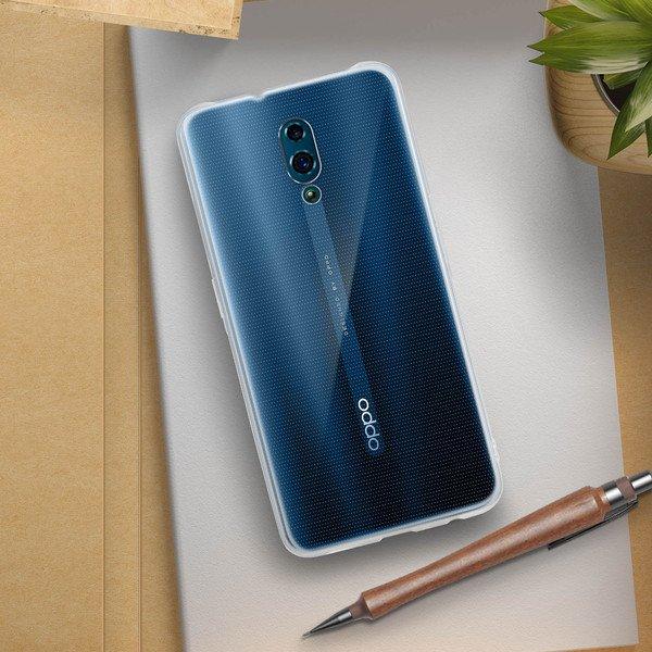 Avizar  Coque Oppo Reno Silicone Transparent 