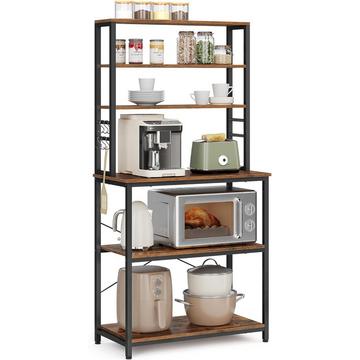 Étagère de cuisine avec 6 tablettes