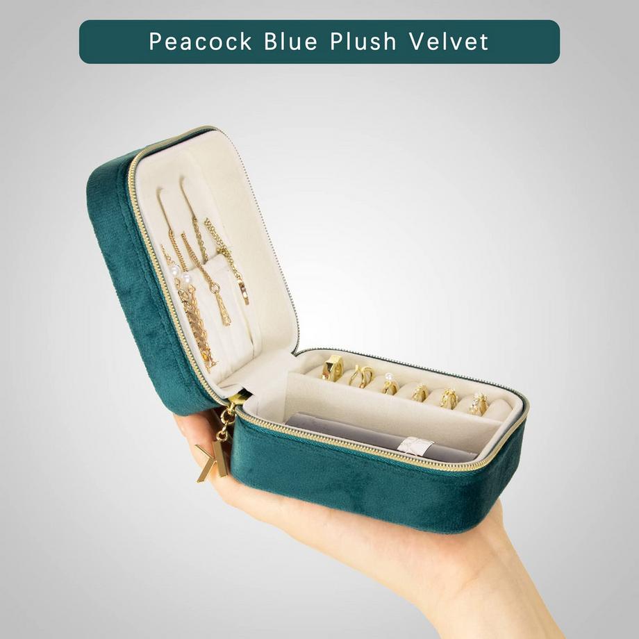 Only-bags.store  Kleines Schmuckkästchen, tragbares Reise-Schmuckkästchen 