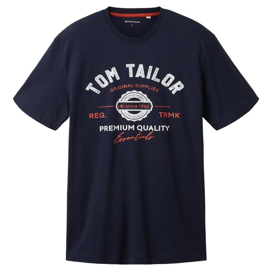 TOM TAILOR T-shirt  Pack de 4 Confortable à porter-Logo Tee  