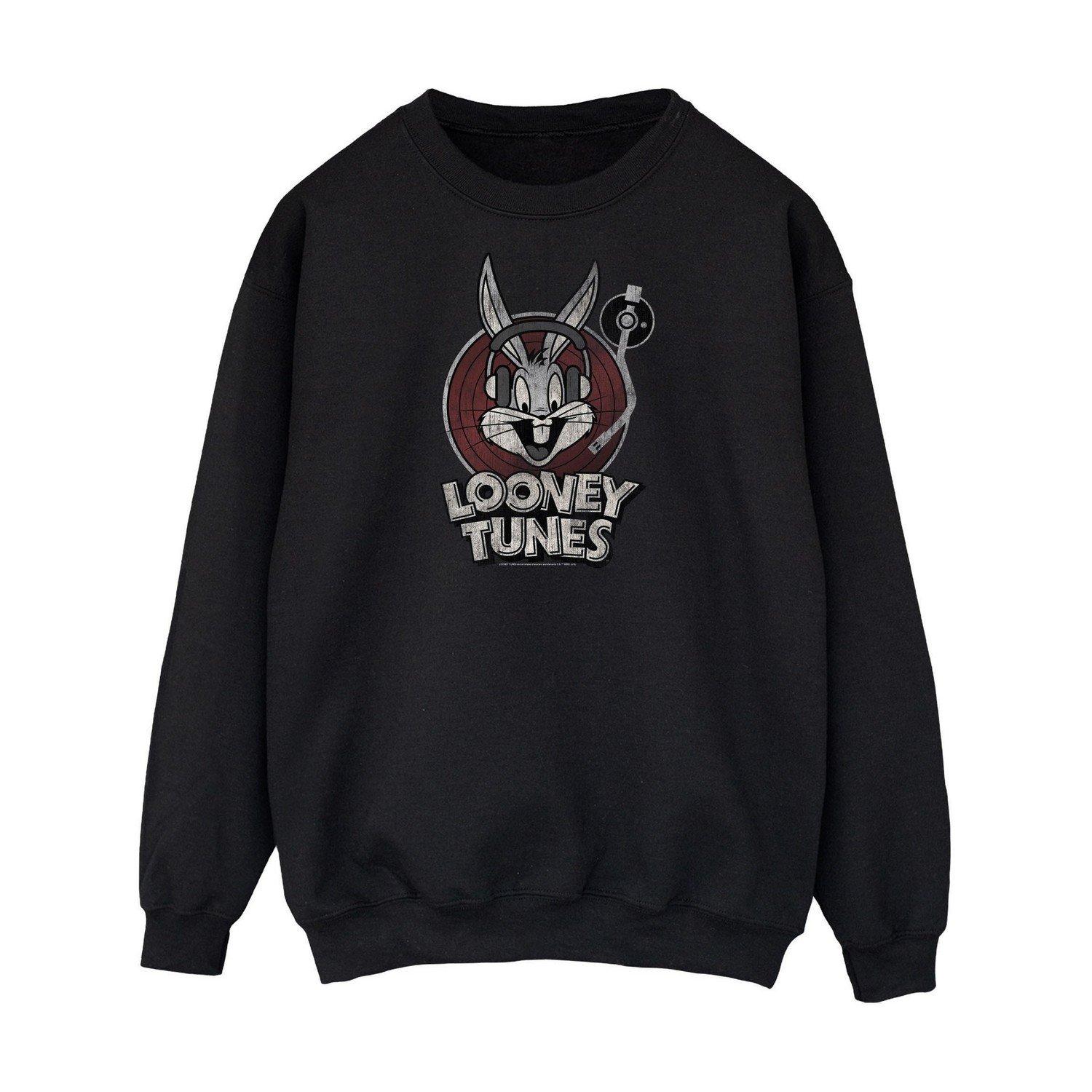 Image of Sweatshirt Logo Herren Schwarz L