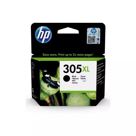   HP Cartuccia di inchiostro nero originale ad alta capacità 305XL 