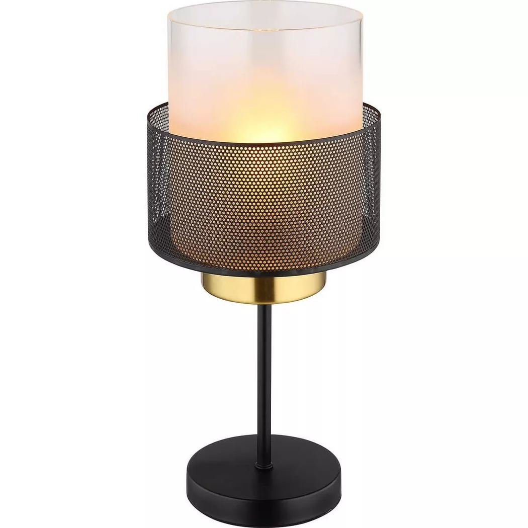 mutoni light – Tischleuchte Quellix Metall matt 1xE27, One Size