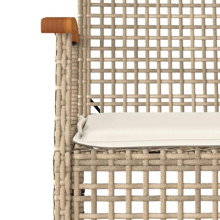 VidaXL set da pranzo da giardino Polirattan  