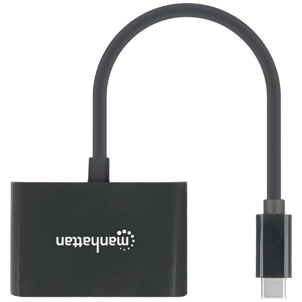 Manhattan  USB-C auf HDMI- mit Power Delivery-Ladeport 