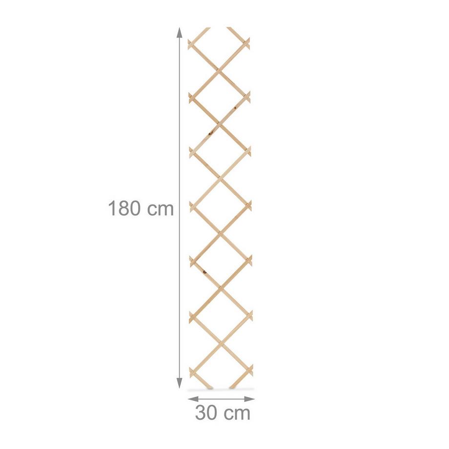 Northix Set di tralicci estensibili per piante  