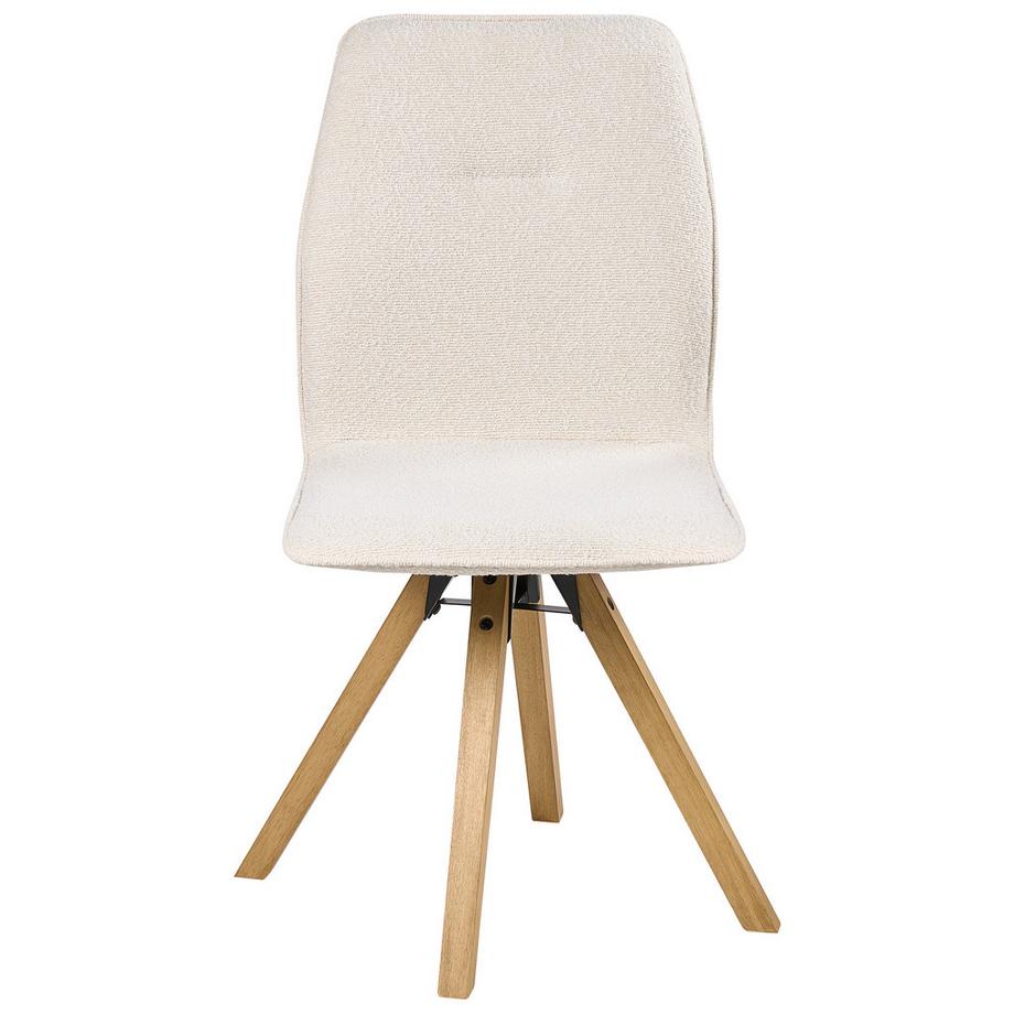 Beliani Set di 2 sedie da pranzo en Bouclé Minimalista ALKALI  