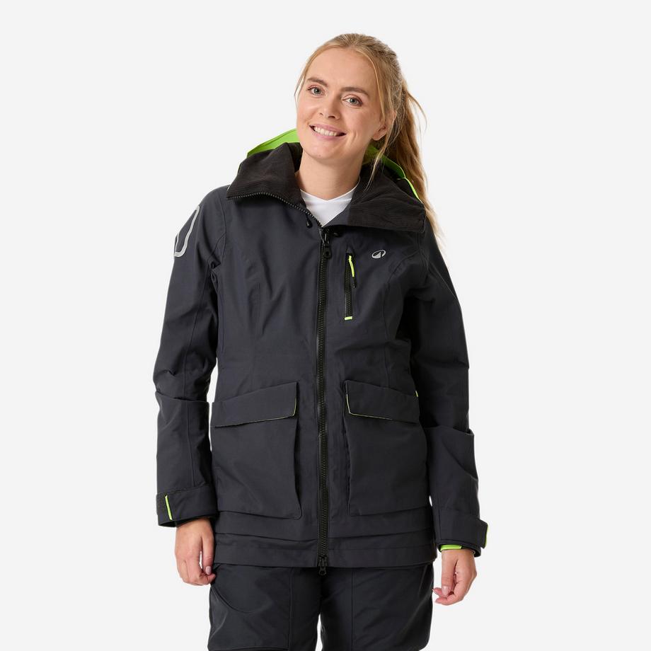 Segeljacke  - Sailing 500 dunkelgrau