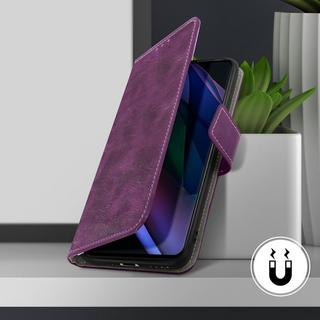 Avizar  Retrohülle Oppo Find X3 Neo 5G Violett 