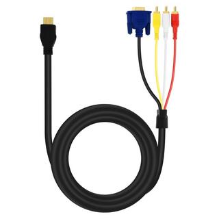 Avizar  HDMI / 3x Cinch-Stecker / VGA Videokabel 