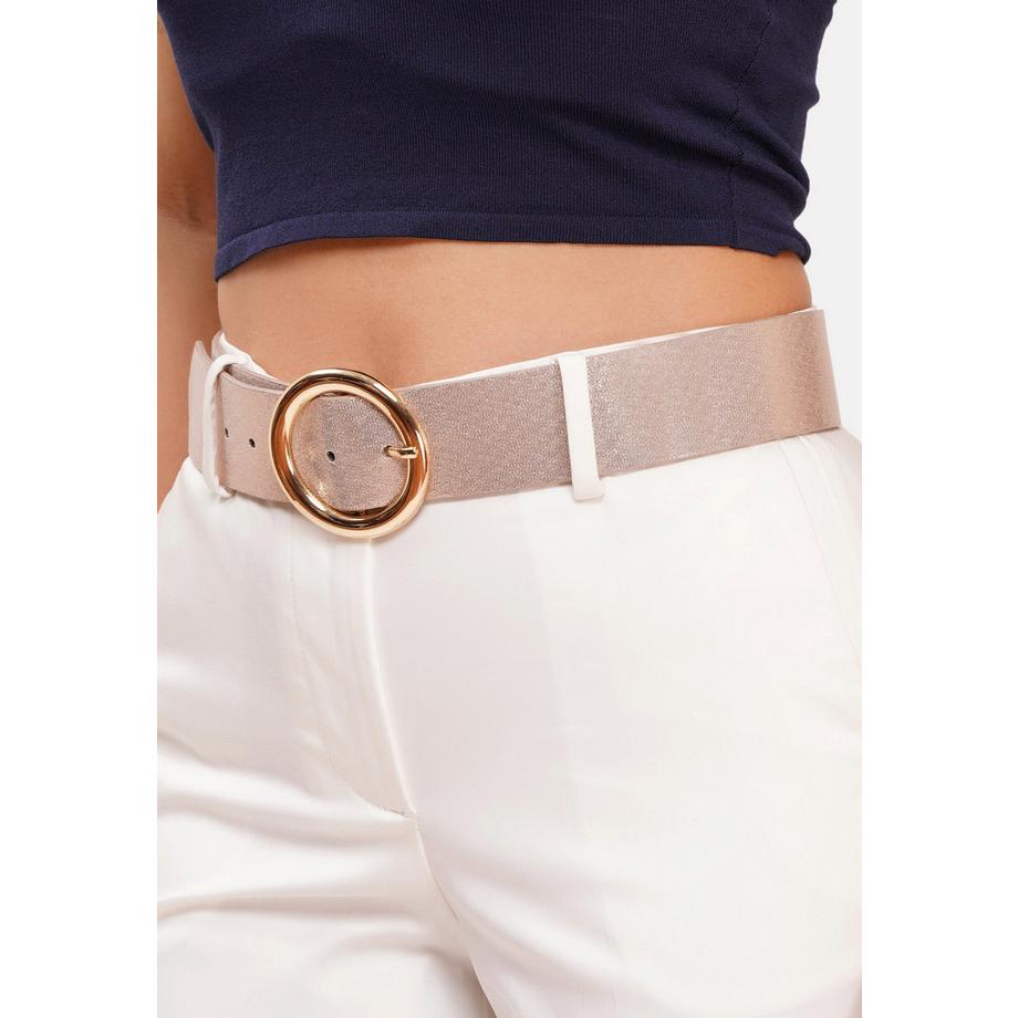 AVANT-GARDE PARIS  Cintura Classica con Fibbia Rotonda 