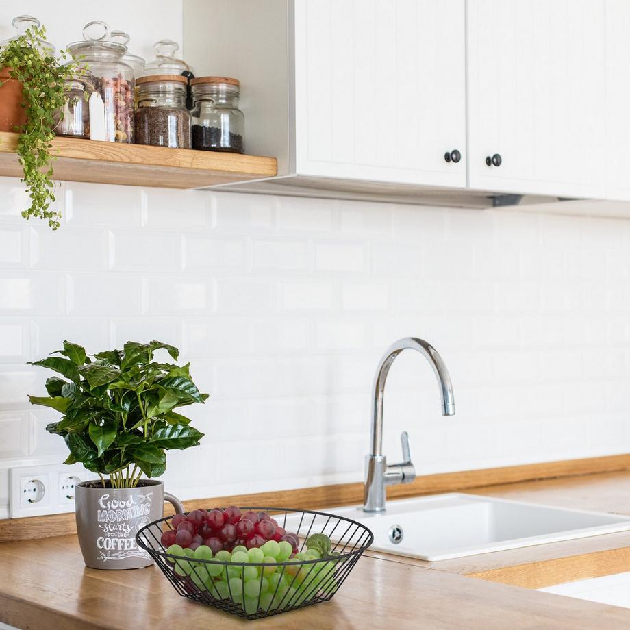 B2X Corbeille à fruits suspendue en noir  