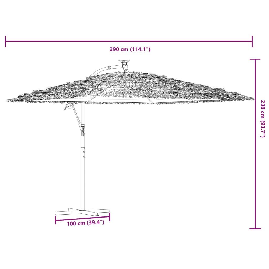 VidaXL Parasol de jardin  