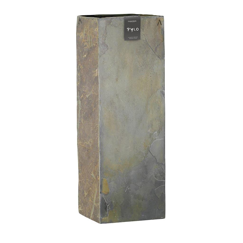 Image of Pflanzsäule hoch aus Schiefer PYLO 87 cm Rusty Pflanzsäule Pflanzsäule hoch aus Schiefer PYLO 87 cm Rusty Pflanzsäule