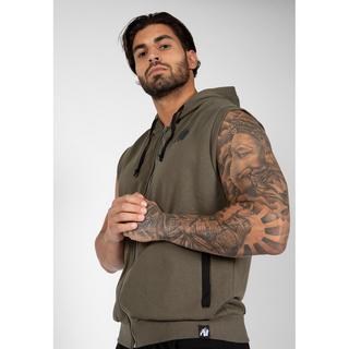 Gorilla Wear Pringfield Ärmelloser Full Zip Hoodie  