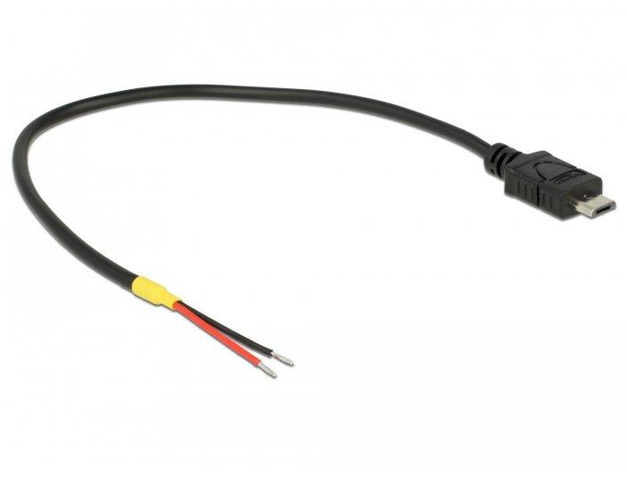 Image of 85541 USB Kabel 0,2 m USB 2.0 Micro-USB B Schwarz