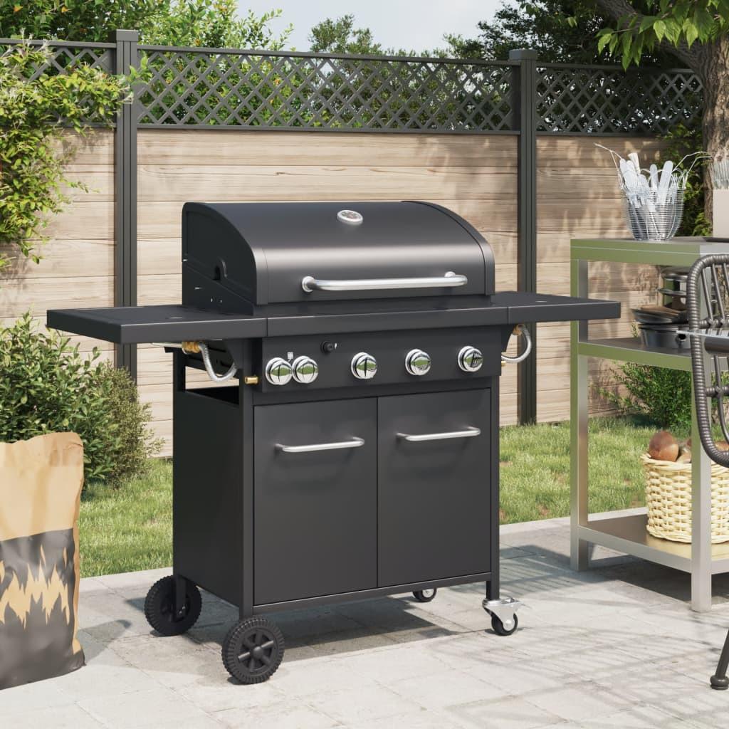 VidaXL Gasgrill stahl  