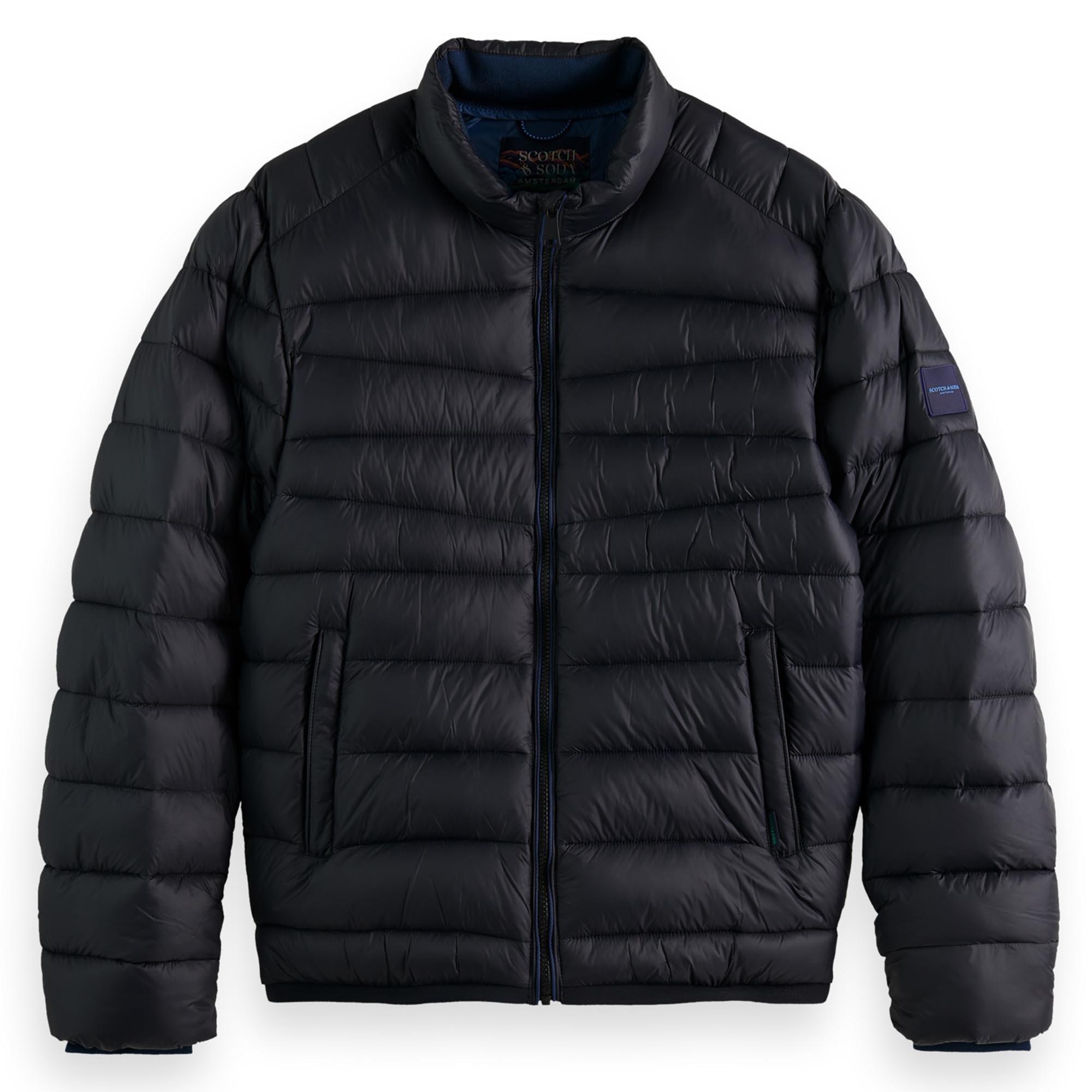 Image of Steppjacke Bequem Sitzend Herren Blau L