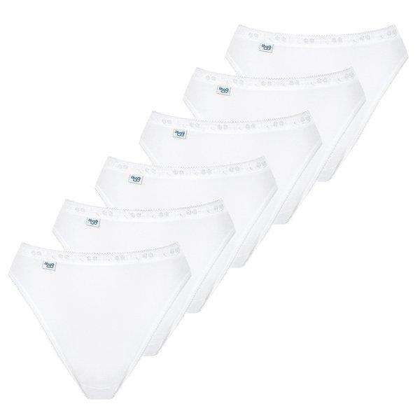 Image of 6er Pack Basic + - Tai Damen Weiss XXL