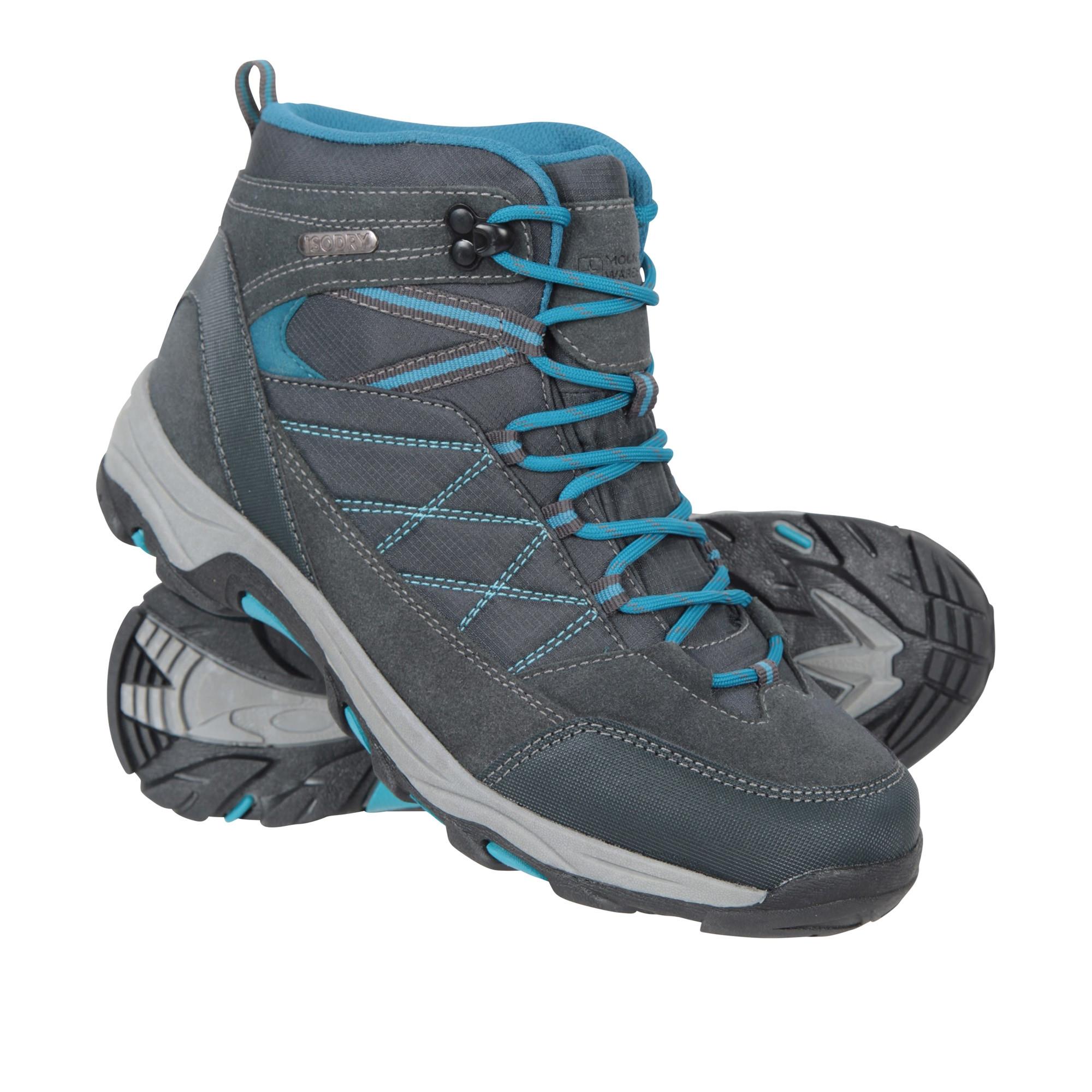 Image of Wanderstiefel Rapid, Wasserfest, Wildleder Damen Grau 40