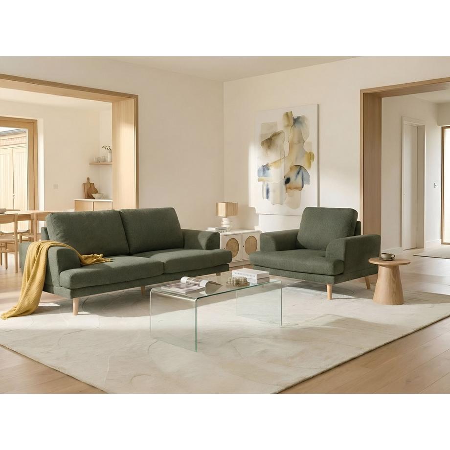 Beliani Salon pour 4 personnes en Tissu  KILDAL  