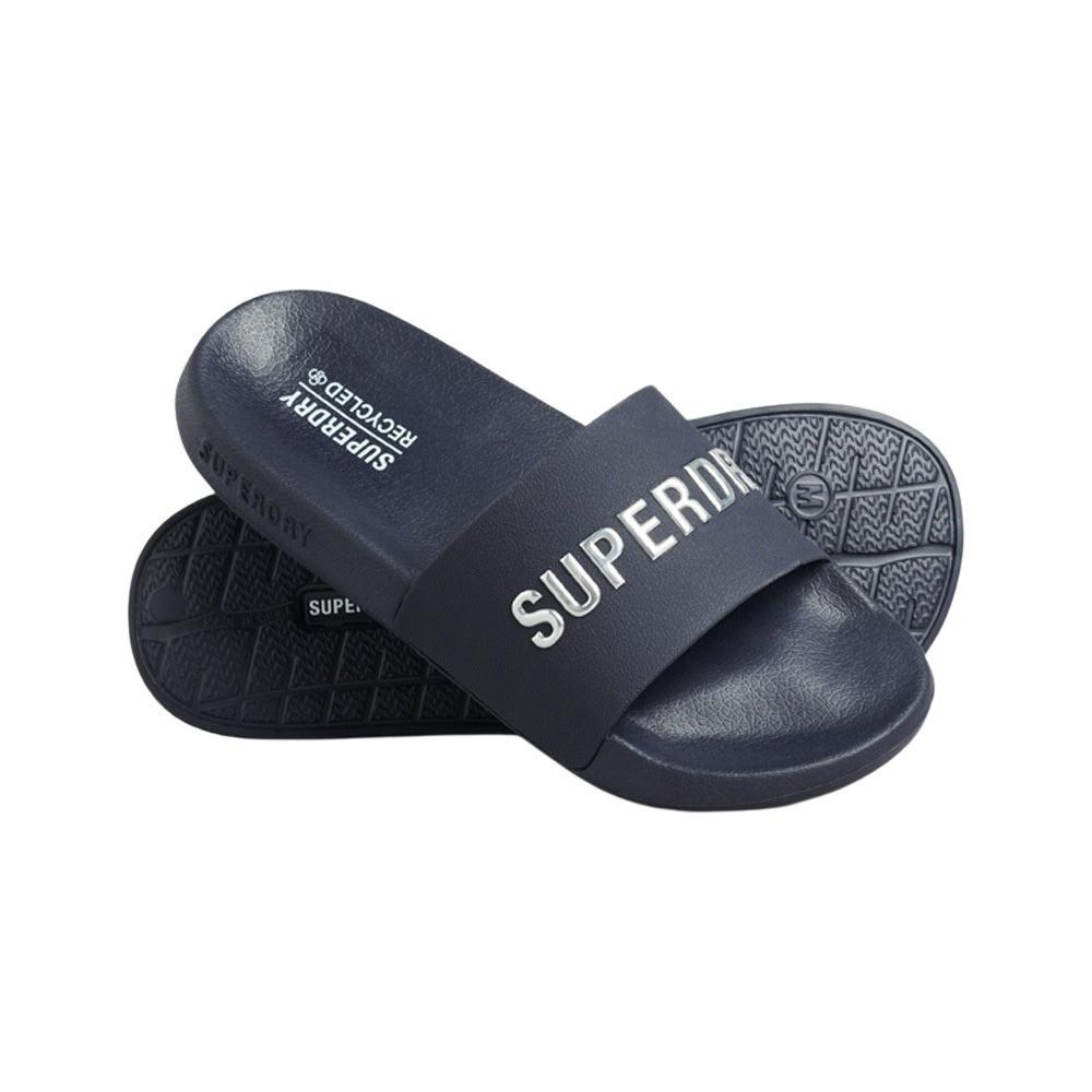 Superdry  claquettes de piscine à logo code 