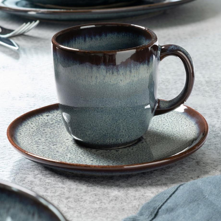 like. by Villeroy & Boch Tazza da caffè 6 pezzi Lave gris  