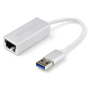 Adattatore di rete USB 3.0 a Ethernet Gigabit - Argento