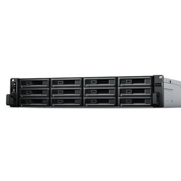 RackStation RS3621RPXS server NAS e di archiviazione Server di archiviazione Armadio (2U) Collegamento ethernet LAN Nero D-1531