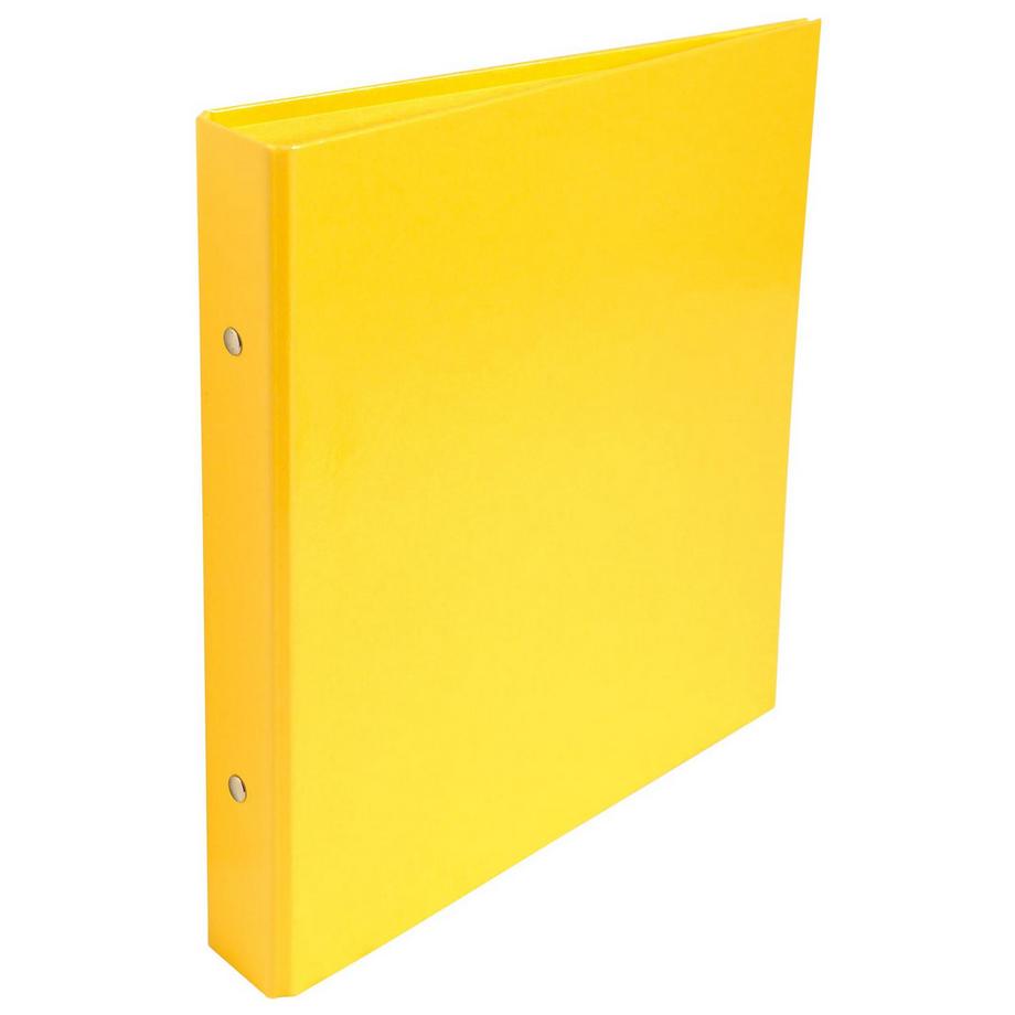 Exacompta Exacompta - Cod. 522E - 1 Raccoglitore foderato in cartoncino lucido IDERAMA - 2 anelli tondi 25 mm passo 103mm - Dorso 35mm - F.to esterno 23x21,5cm per archiviare 22x17cm - Blu scuro - x 10  