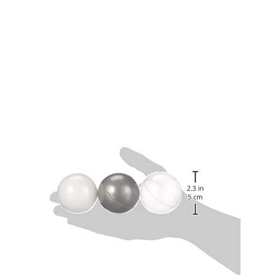 Activity-board  bällebad 24-100 Stück Bällebad Bälle 6cm Grau-Mix 