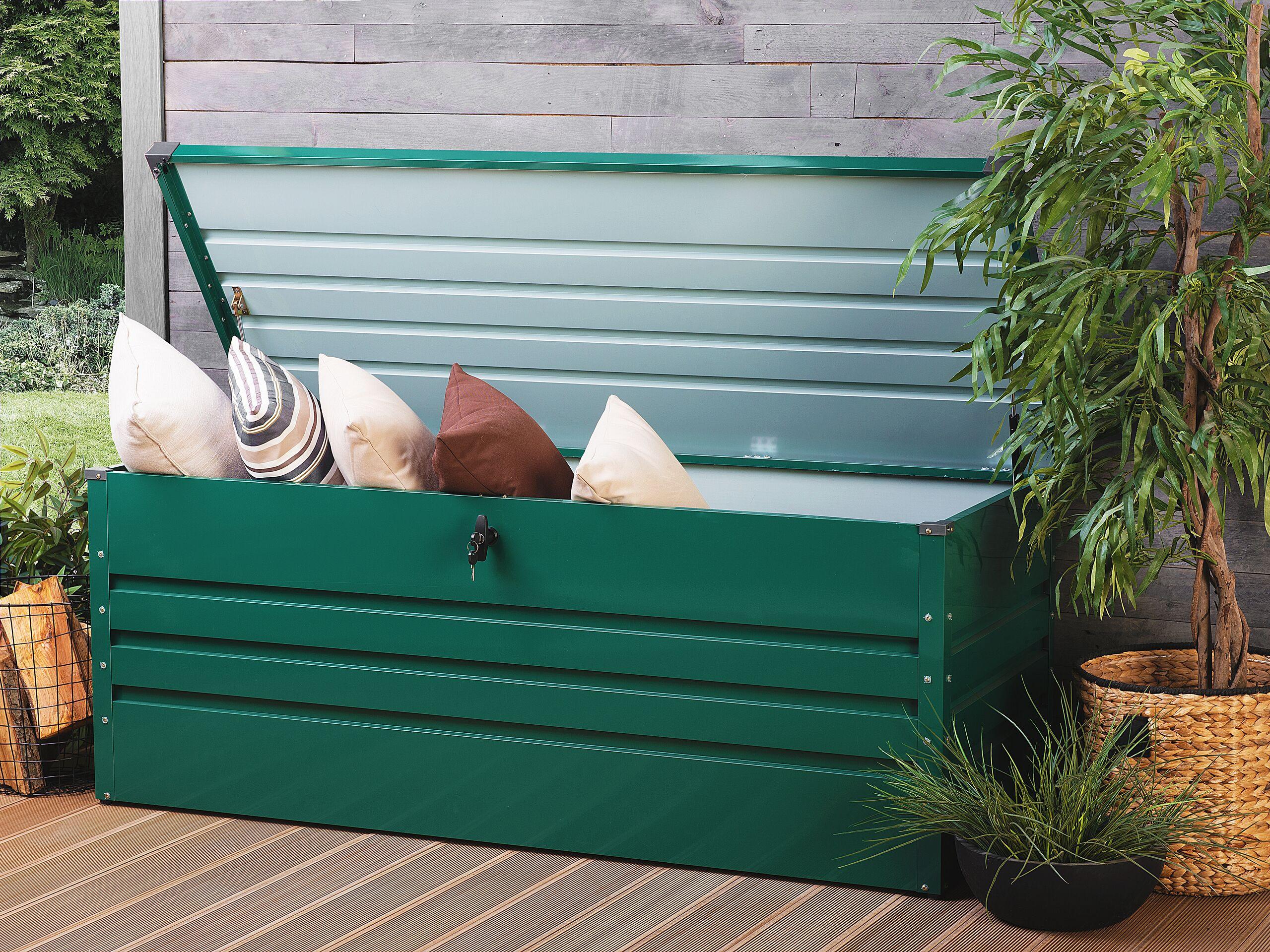 Beliani Coffre de rangement en Acier CEBROSA  