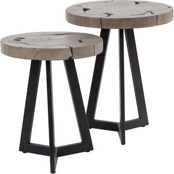 Table d'appoint Grey Mix (lot de 2)