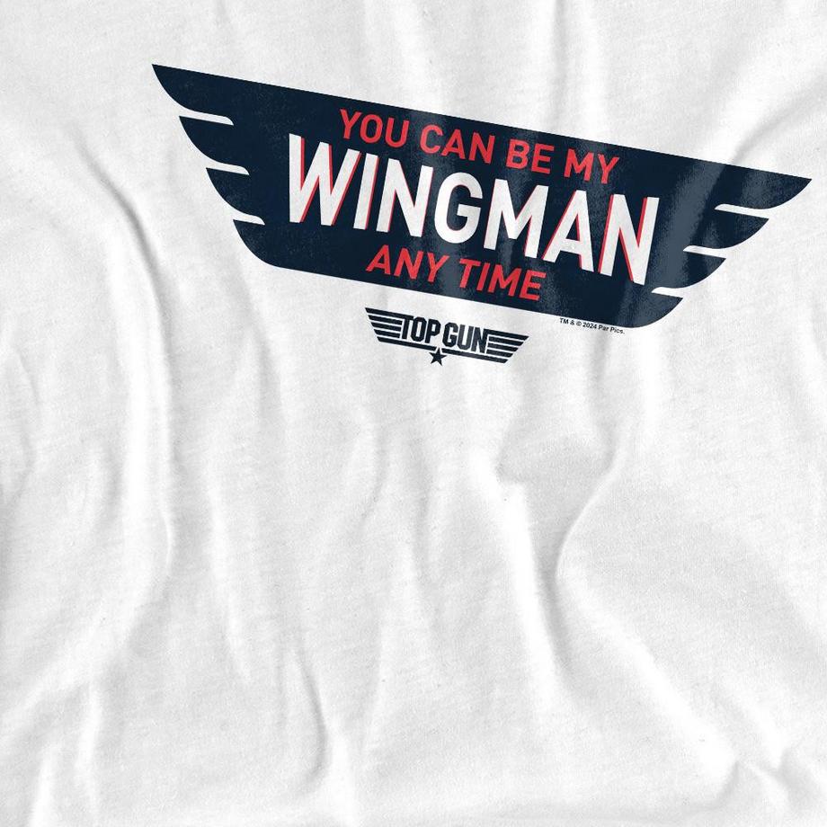 Top Gun Wingman Anytime T-Shirt Stampata  