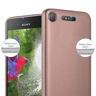 Cadorabo  Housse compatible avec Sony Xperia XZ1 - Coque de protection en silicone TPU flexible 