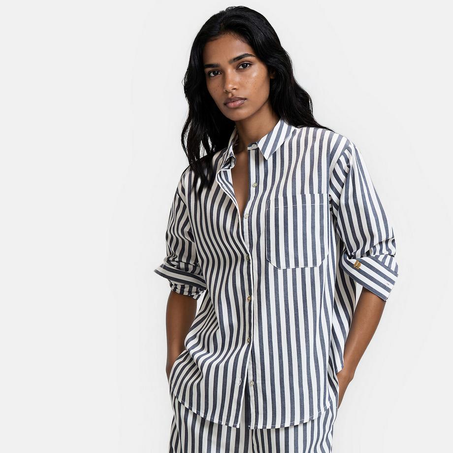 La Redoute Collections Pyjama rayé en popeline  