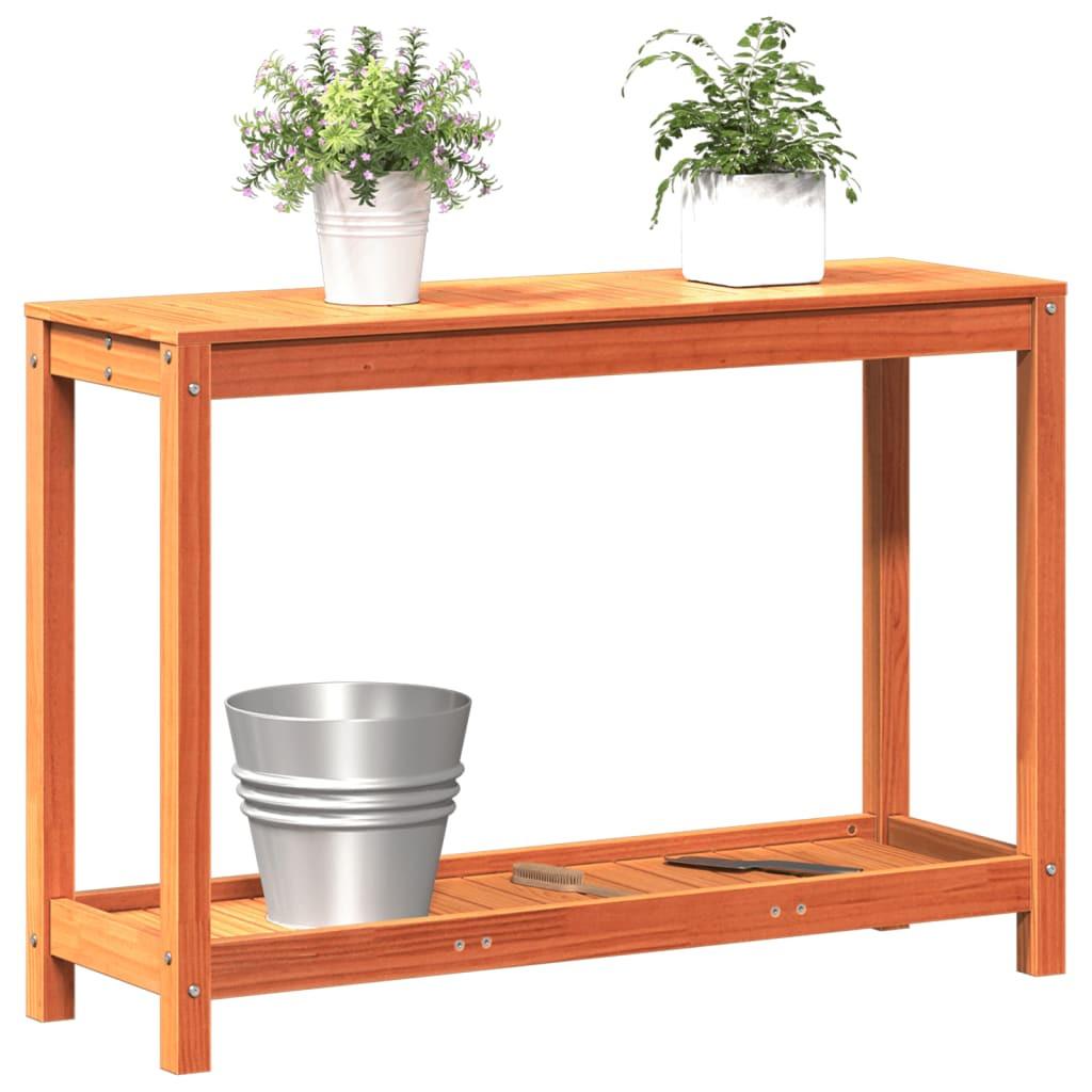 VidaXL Table d'empotage bois de pin  