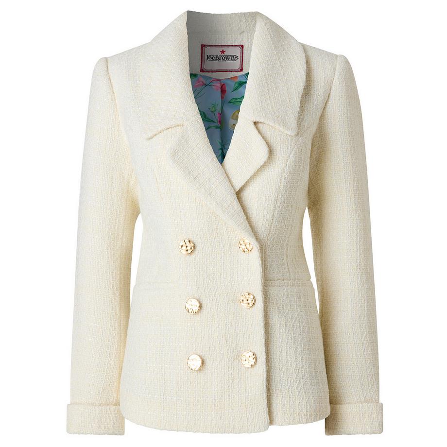 Joe Browns Gefütterte Boucléjacke mit Kragen  