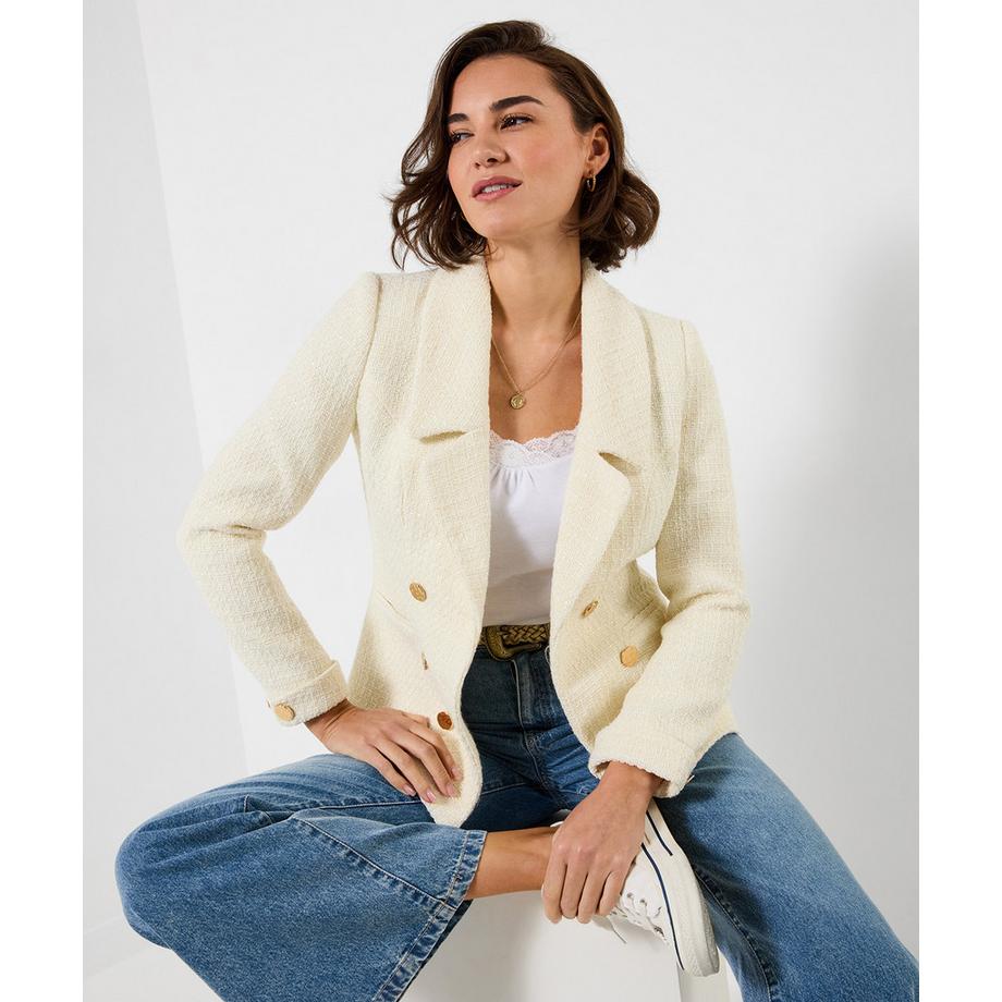 Joe Browns Gefütterte Boucléjacke mit Kragen  