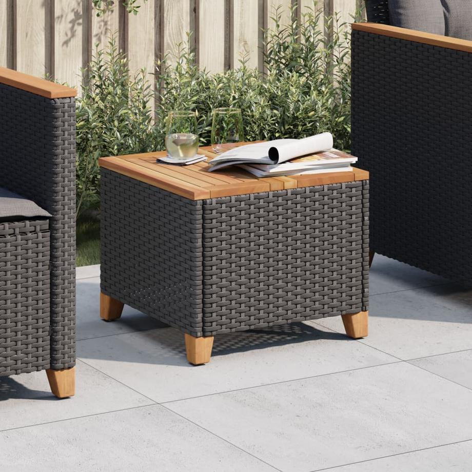 VidaXL Gartentisch poly-rattan  