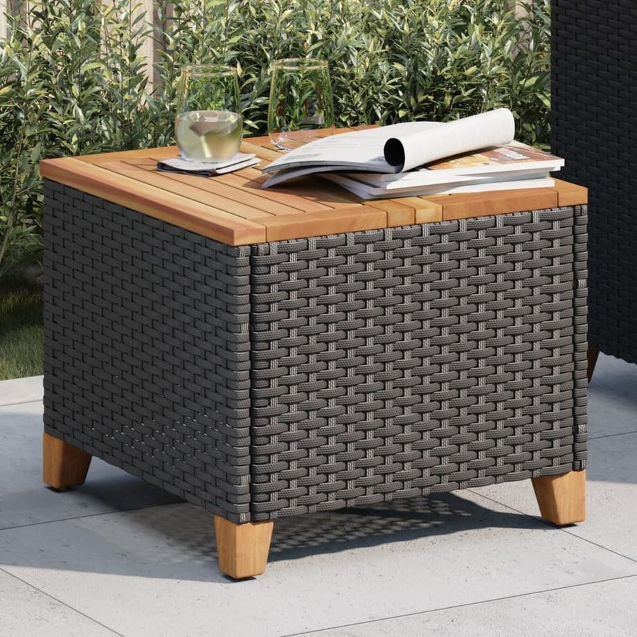 VidaXL Gartentisch poly-rattan  