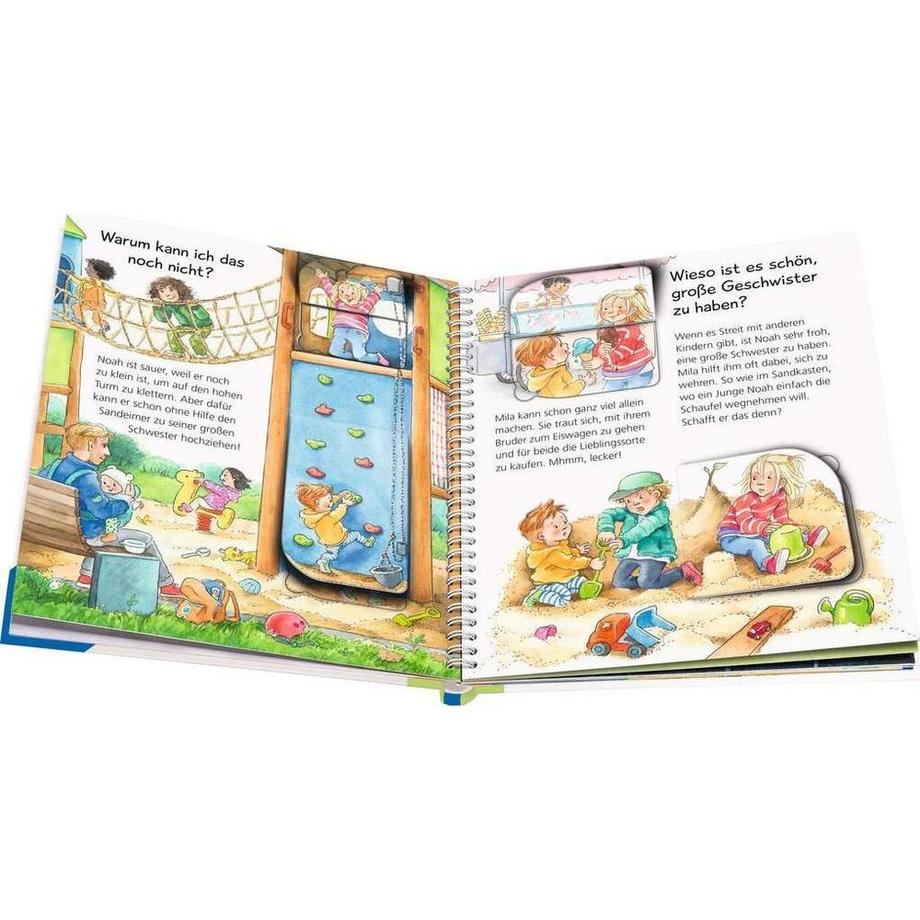 Wieso? Weshalb? Warum? junior, Band 29: Wir sind Geschwister Erne, Andrea; Szesny, Susanne (Illustrationen) Couverture rigide 