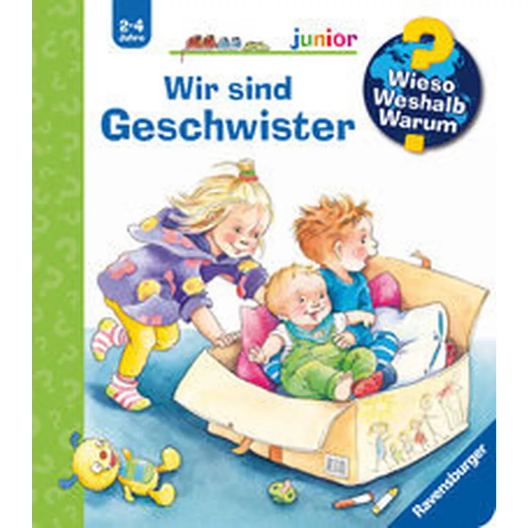 Ravensburger - Wieso? Weshalb? Warum? junior, Band 29: Wir sind Geschwister, Erne, Andrea; Szesny, Susanne (Illustrationen)
