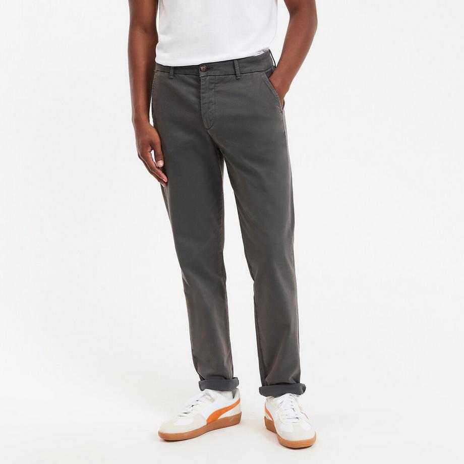La Redoute Collections Pantalon chino Signature Tapered Fit  