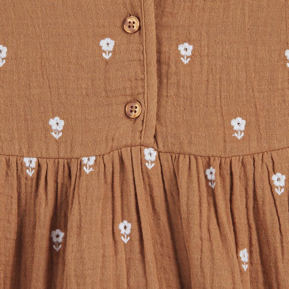 La Redoute Collections  Robe évasée en gaze de coton 